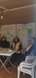 بازدید کارشناس آموزش و ارتقا سلامت مرکز بهداشت از ایستگاه سلامت نوروزی میدان مخابرات