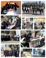 ارائه خدمات بهداشتی و درمانی در مصلی شهر ساوه، غرق آباد و نوبران به مناسبت پیروزی انقلاب اسلامی ایران
