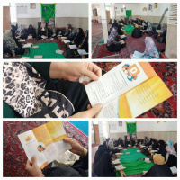 فعالیت آموزشی رابطین سلامت مرکز بهداشت ساوه در ایام ماه مبارک رمضان در مساجد، حسینیه ها و  جلسات قران