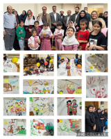 برگزاری مسابقه نقاشی به مناسبت هفته ملی جمعیت در مرکز بهداشت شهرستان ساوه